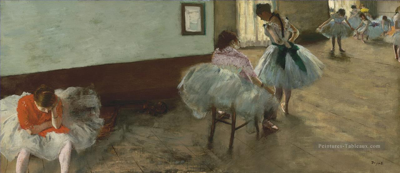 cours de danse Edgar Degas Peintures à l'huile